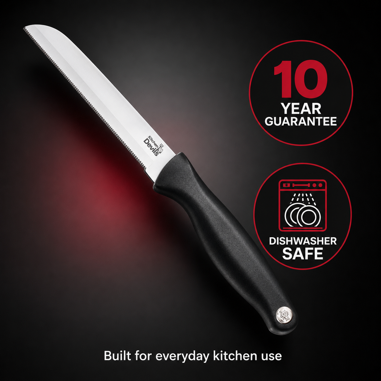 Kitchen Devils Multi Purpose Knife 10 Year Guarantee