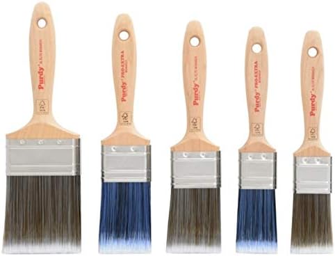Purdy Monarch Elite and Pro Extra brush set box contents