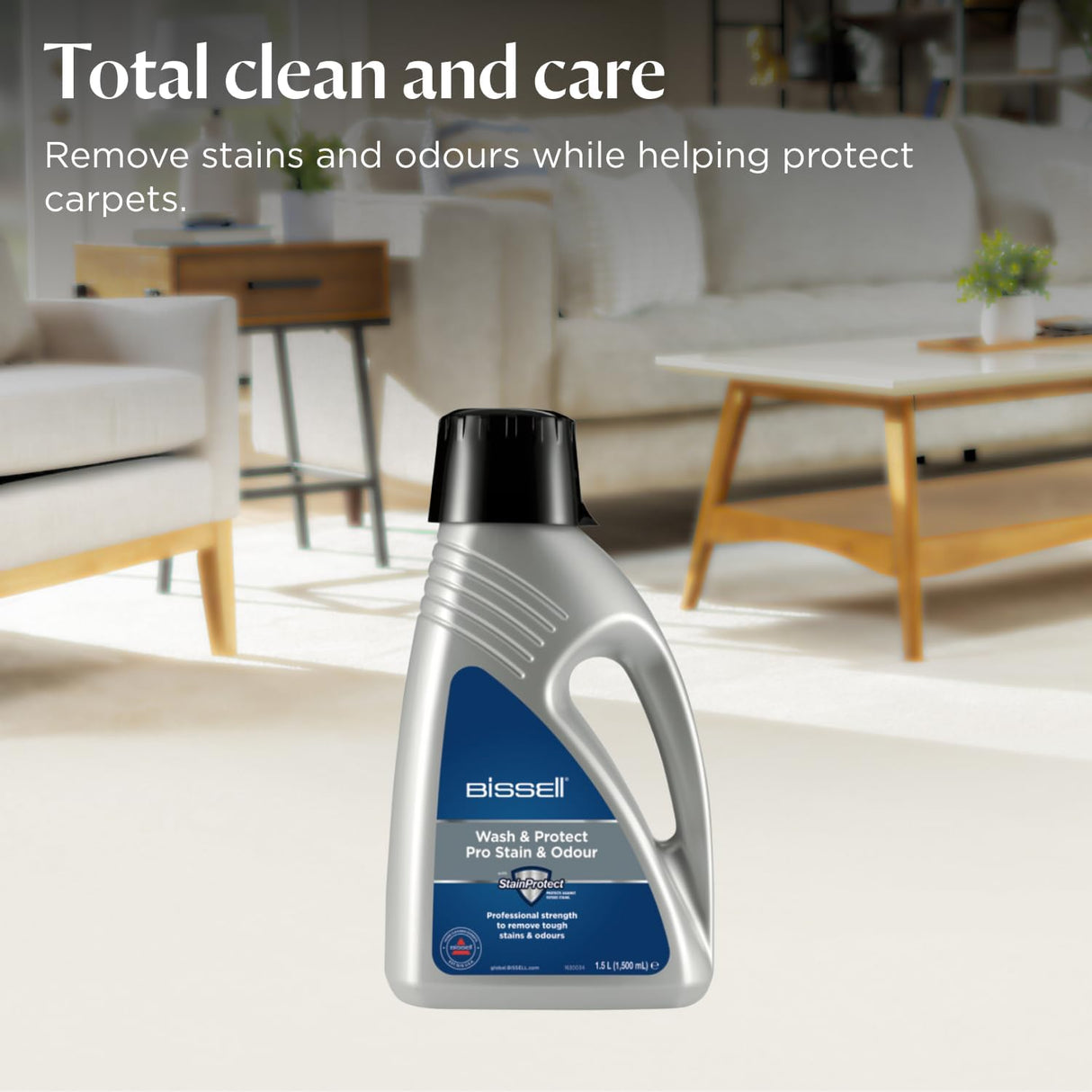 BISSELL | Wash & Protect - Professional Stain & Odour, 1.5L | 1089N