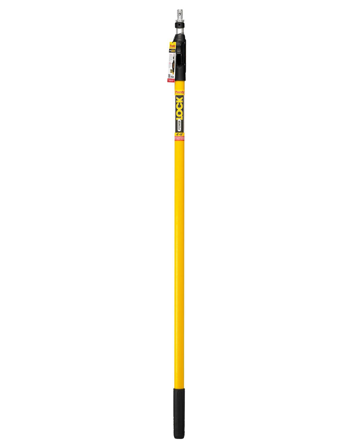 Purdy Powerlock 4 to 8 foot pole product photo showing telescopic shaft