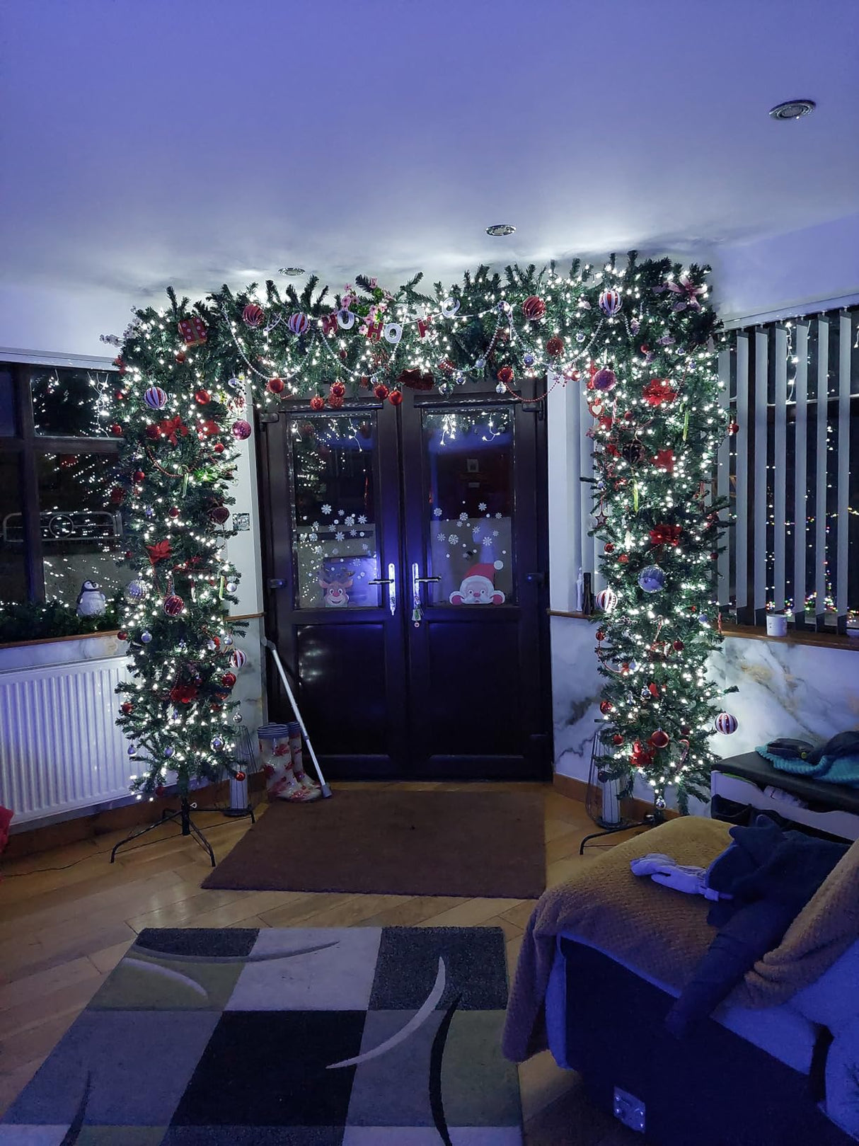 Premier 2000 LED Multi Action Treebrights With Timer - White/Green Cable