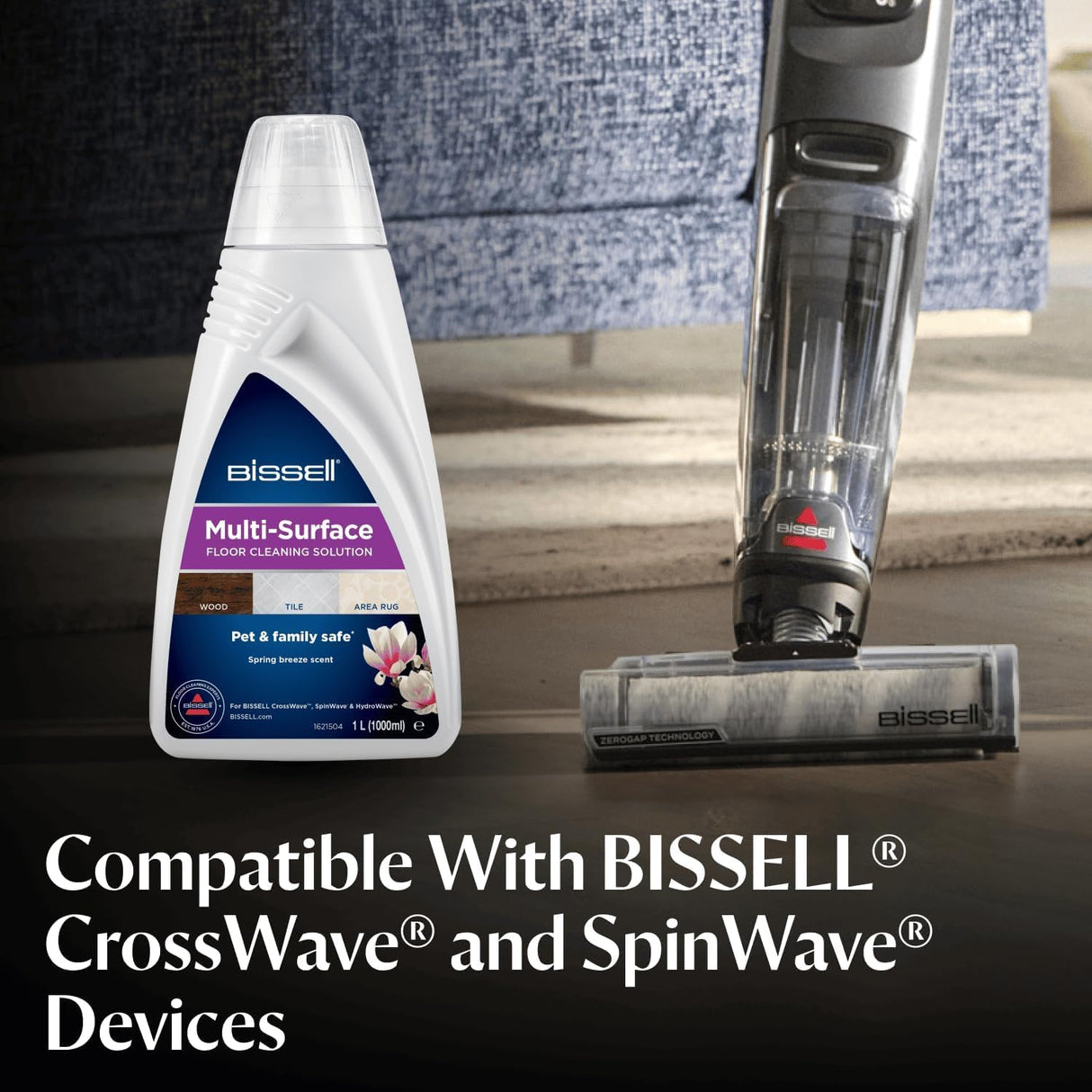 BISSELL | Multi Surface Floor Cleaning Solution, 1L | 1789L
