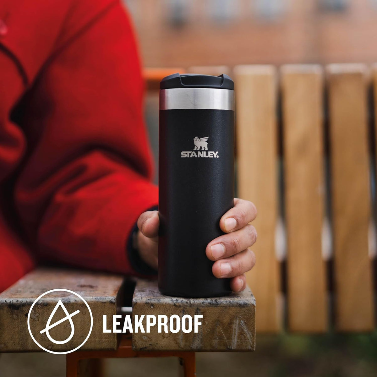STANLEY AeroLight Transit Mug | Black | 0.47L