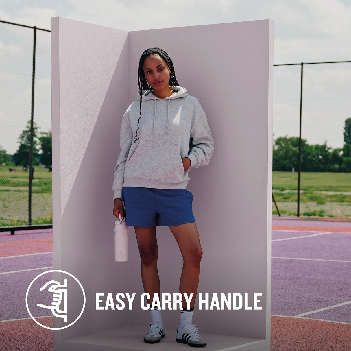 STANLEY Cup IceFlow™ Bottle Flip Straw 2.0 Frost | 0.7L