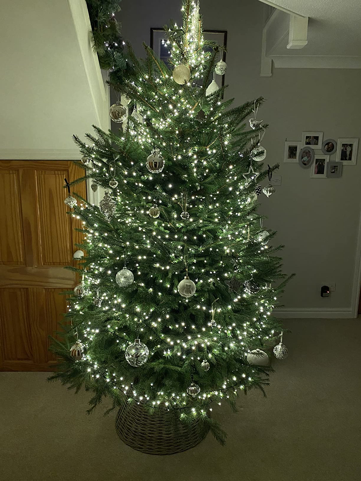 Premier 2000 LED Multi Action Treebrights With Timer - Warm White/Green Cable