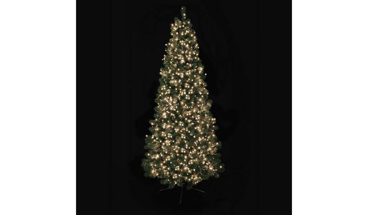 Premier 2000 LED Multi Action Treebrights With Timer - Warm White/Green Cable