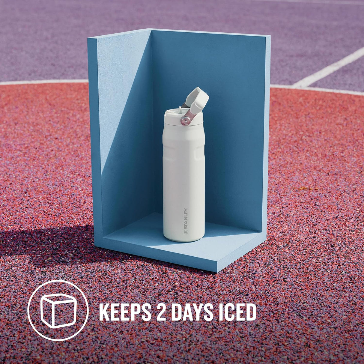 STANLEY Cup IceFlow™ Bottle Flip Straw 2.0 Frost | 0.7L