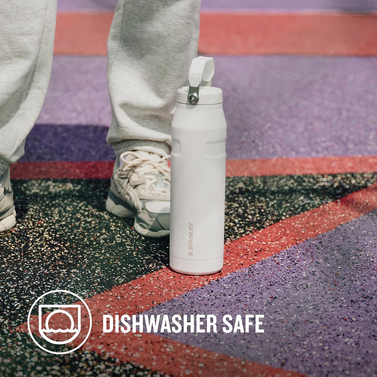 STANLEY Cup IceFlow™ Bottle Flip Straw 2.0 Rose Quartz| 0.7L