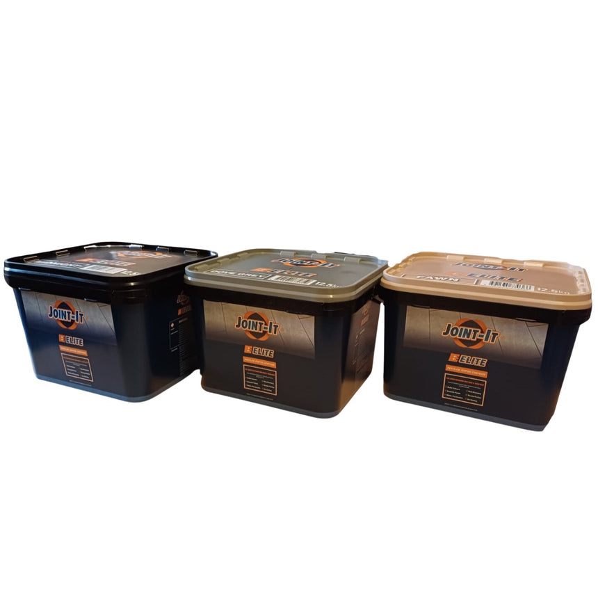 Joint-It Elite jointing compound tubs, ready to use porcelain and natural stone paving grout