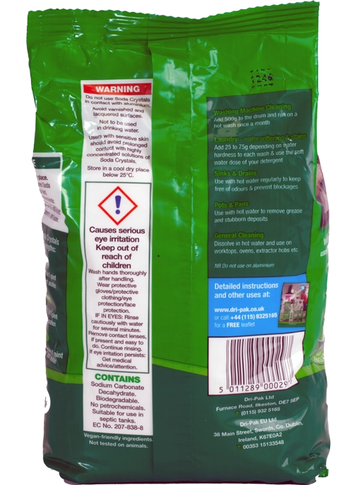 Dri Pak Soda Crystals - 1kg
