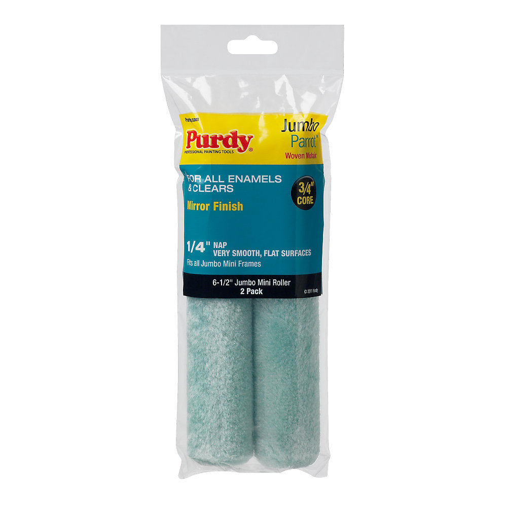 Purdy Parrot Jumbo Mini Roller Sleeve 6.5 inch packaging