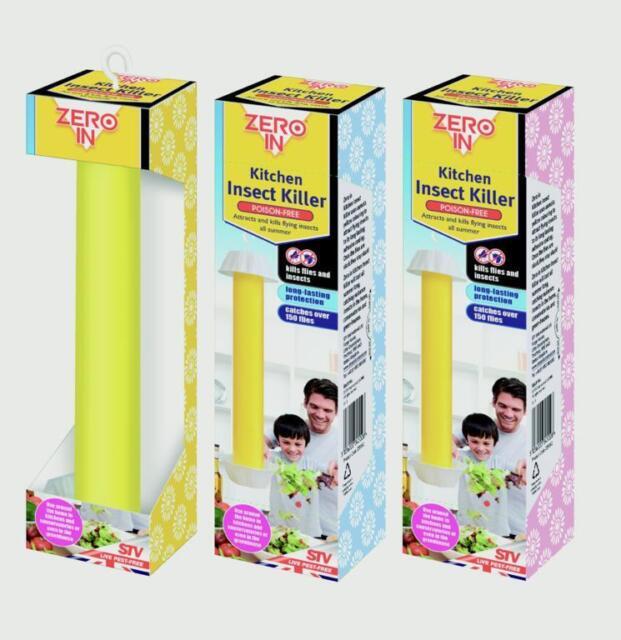 Zero In Flying Insect Stick Small ZER502 packaging, 26cm yellow sticky fly trap