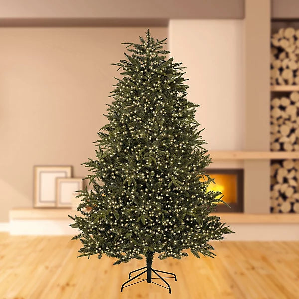 Premier 1000 LED Multi Action Treebrights With Timer - Warm White/Green Cable