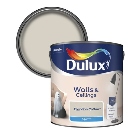 Dulux Matt emulsion in Egyptian Cotton