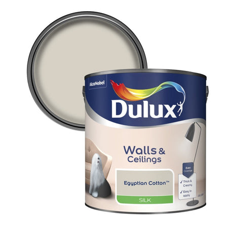 Dulux Silk emulsion in Egyptian Cotton