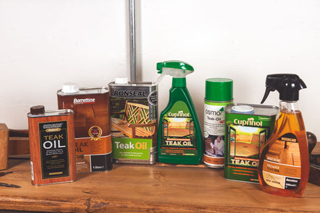Teak oil wood finishing products