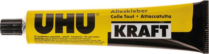 UHU All Purpose Adhesive 125ml tube close-up of nozzle