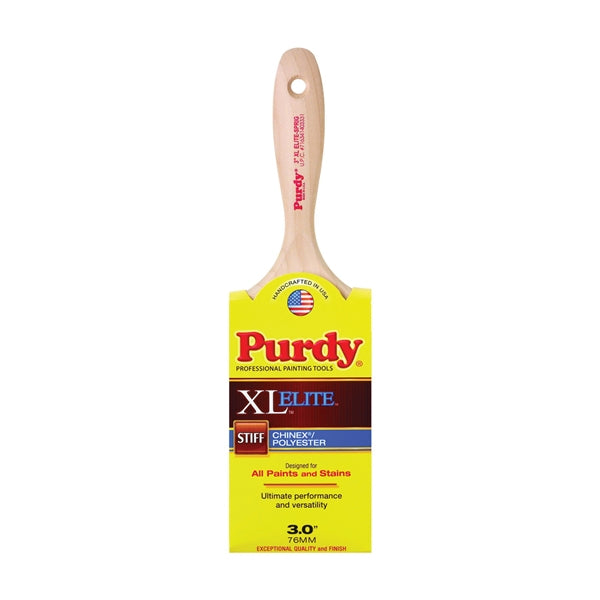 Purdy XL Elite Sprig 3 inch trim brush with beaver tail handle