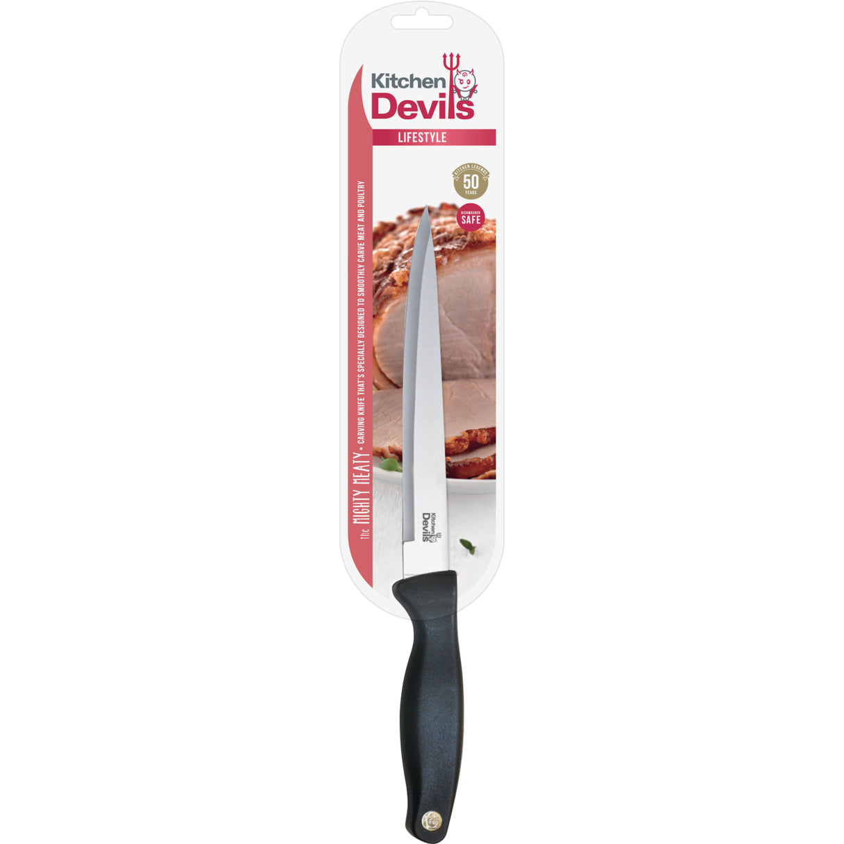 Kitchen Devils Lifestyle Carving Knife full view