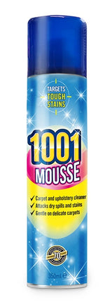 1001 Mousse 350ml carpet stain remover foam canister