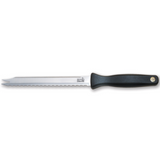 Kitchen Devils Lifestyle Roast Meat and Bread Knife on white background