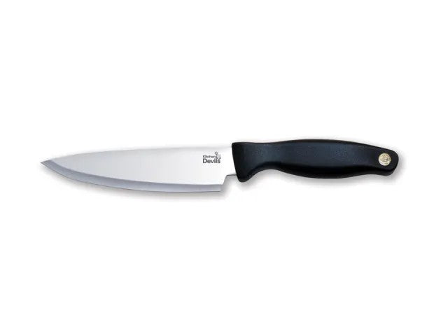 Kitchen Devils Cook's Knife broad plain edge blade