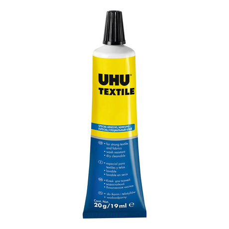 UHU Textile Glue 19ml tube without outer packaging