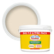 Sandtex Smooth Masonry Paint tin, Magnolia, 7.5L