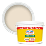 Sandtex Smooth Masonry Paint tin, Magnolia, 7.5L