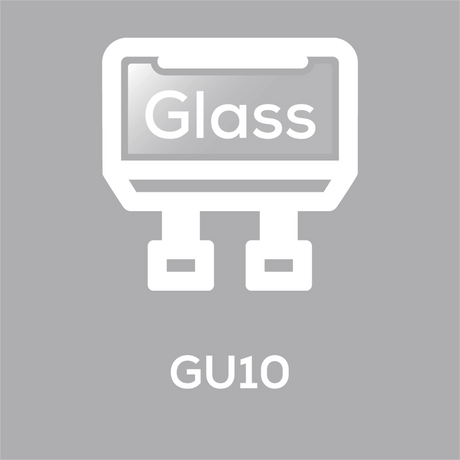 TCP LED GU10 Bulb, 250 Lumen, 2700K Warm White, Pack of 4 - bulb detail