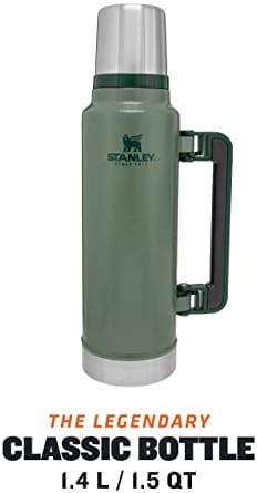 STANLEY Legendary Classic Bottle | Hammer tone green | 1.4L