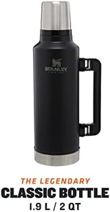 STANLEY Legendary Classic Bottle | Matte Black Pebble | 1.9L