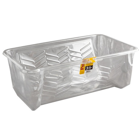 Purdy Dual Roll Off bucket liners pack of 3 shown folded on a white background