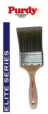Purdy XL Elite Sprig flat trim paint brush close up