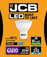 JCB GU10 LED bulb 3W 250 lumen daylight 6500K