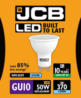 JCB GU10 LED bulb 5W 370 lumen daylight 6500K