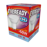 Eveready LED GU10 bulb, 5W, 370 lumen, 6500K daylight white