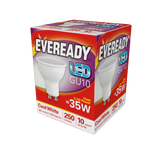 Eveready LED GU10 spotlight bulb, 250 lumen, 4000K cool white