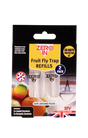 Zero In Fruit Fly Trap Refill Twin Pack, non-toxic bait sachets
