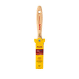 Purdy Monarch XL Elite 1 inch, 25mm paint brush, original product photo showing tapered synthetic filaments and hardwood handle