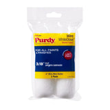 Purdy White Dove 4 inch x 3/8 inch nap roller sleeve, pack of 2, close up product photo
