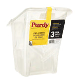 Purdy Pail Liners pack of three on a white background