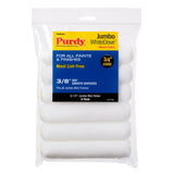 Purdy White Dove Jumbo mini roller sleeve 6.5 inch by 3/8 inch nap, pack of 6