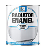 151 Coatings White Gloss Radiator Paint Enamel 300ml tin