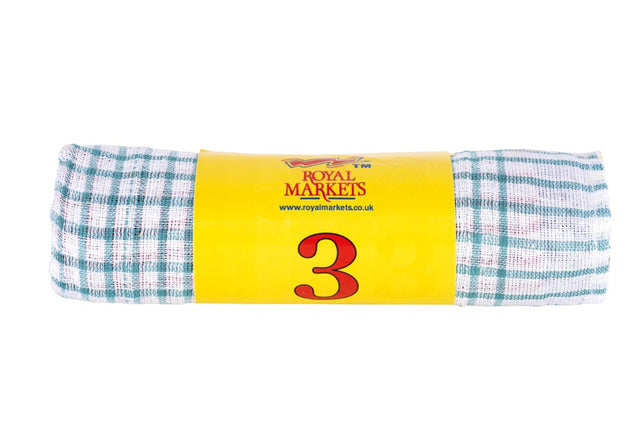 Cheap Tea Towels UK - Royal Markets Tea Towels Roll of 3