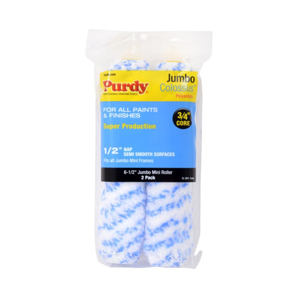 Purdy Colossus Jumbo Mini roller sleeve 6.5 inch, product packaging front view