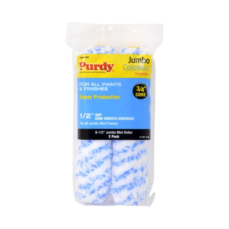 Purdy Colossus Jumbo Mini roller sleeve 6.5 inch, product packaging front view