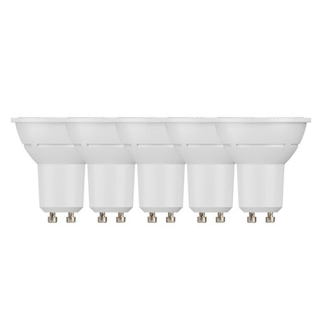 TCP LED GU10 bulb pack of 5, packaging