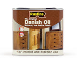 Rustins Danish Oil 5 litre large trade size container