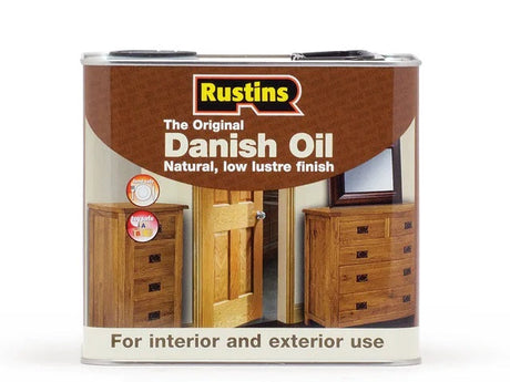 Rustins Danish Oil 5 litre large trade size container